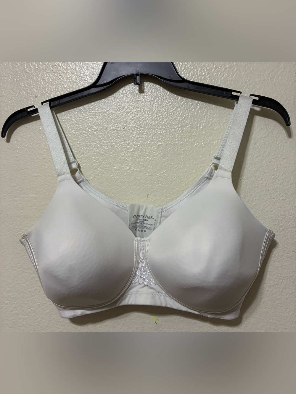 Vanity Fair White Smooth Bra